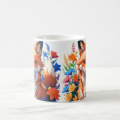 Blume Fox Kaffeetasse (Mittel)