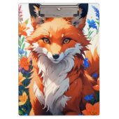 Blume Fox Klemmbrett (Vorderseite)