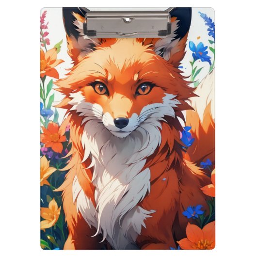 Blume Fox Klemmbrett (Vorderseite)