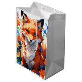 Blume Fox Mittlere Geschenktüte (Rückseite Schrägansicht)