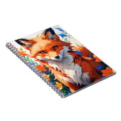 Blume Fox Notizblock (Rechte Seite)
