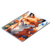 Blume Fox Notizblock (Linke Seite)
