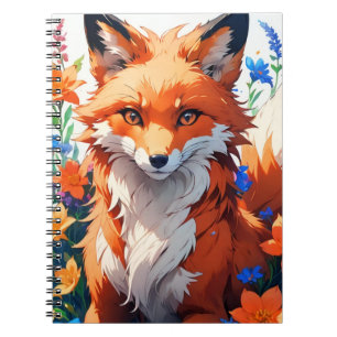 Blume Fox Notizblock