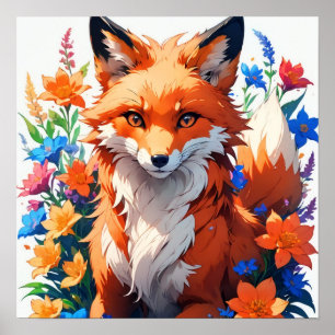 Blume Fox Poster