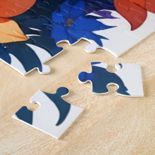 Blume Fox Puzzle (Seite)