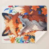 Blume Fox Sherpadecke (Vorderseite (Horizontal))