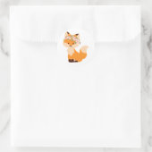 Blume Fox Sticker (Tasche)