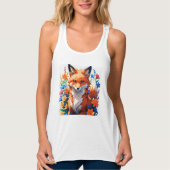 Blume Fox Tank Top (Vorderseite)