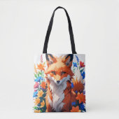 Blume Fox Tasche (Vorderseite)