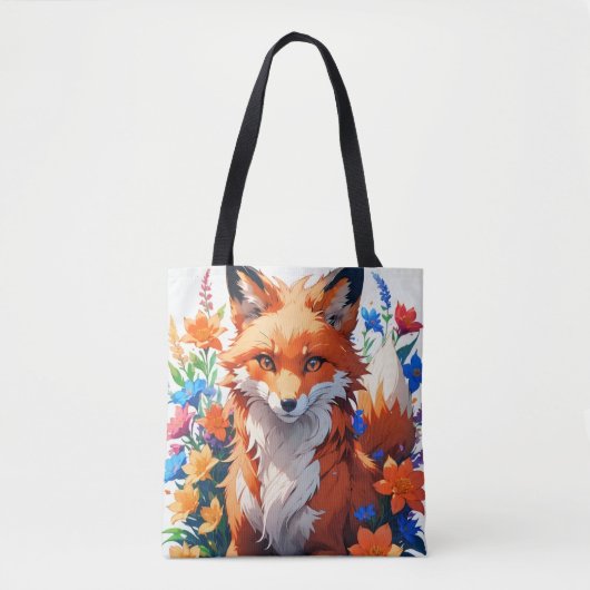 Blume Fox Tasche (Vorderseite)