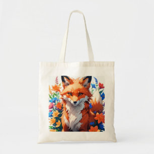 Blume Fox Tragetasche