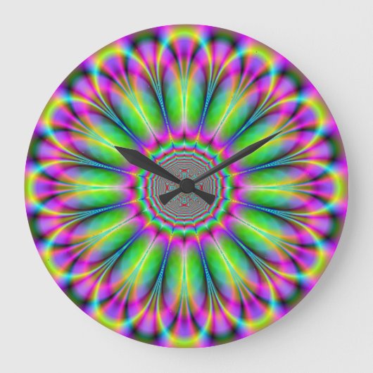 Blume Fraktal 3 Uhr (Vorderseite)