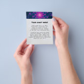 Blume Fraktal Kunst Flyer (Gruppe)