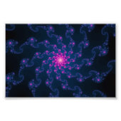 Blume Fraktal Kunst Fotodruck (Vorne)