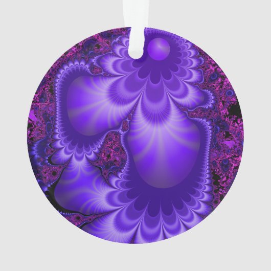 Blume Fraktal Ornament (Rückseite)