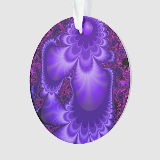 Blume Fraktal Ornament (Vorderseite)