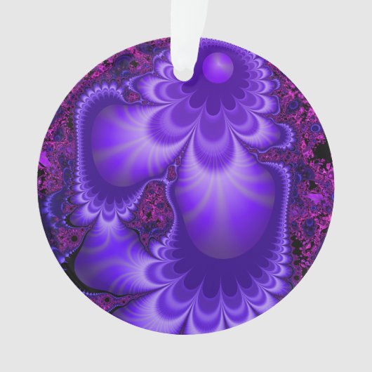 Blume Fraktal Ornament (Vorderseite)