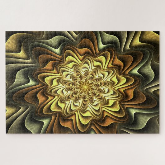 Blume-Fraktal-Puzzle Puzzle (Horizontal)