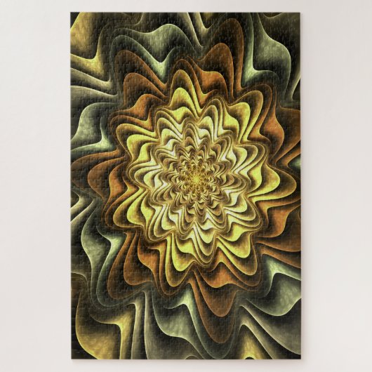 Blume-Fraktal-Puzzle Puzzle (Vertikal)