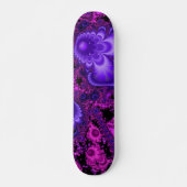 Blume Fraktal Skateboard Deck (Vorne)