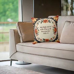 Blume Frame Anpassbare Verse Kissen