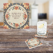 Blume Frame Anpassbare Verse Steinuntersetzer