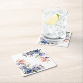 Blume Frame: Personalisierter Untersetzer (Vor Ort)