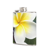 Blume Frangipani Flachmann (Links)
