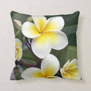 Blume Frangipani Kissen