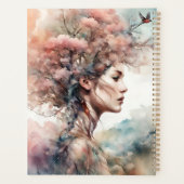 Blume Frauenkunst Planer (Rückseite)