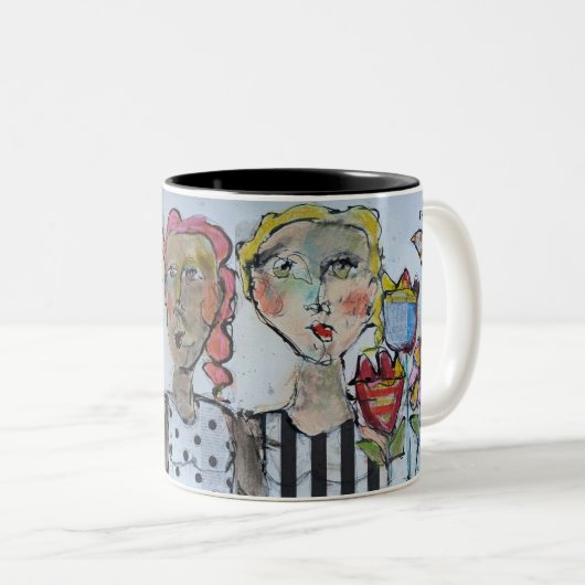 Blume & Freunde 11oz Tasse (VorderseiteRechts)
