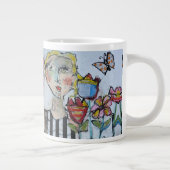 Blume & Freunde Jumbo-Tasse (Rechts)