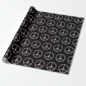 Blume Friedenszeichen Geschenkpapier (Ungerollt)