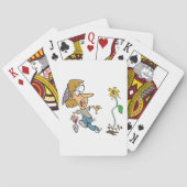 Blume Fright Spielkarten (Rückseite)