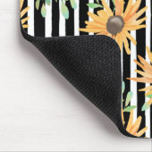 Blume Frische Pasta machen Mousepad (Ecke)