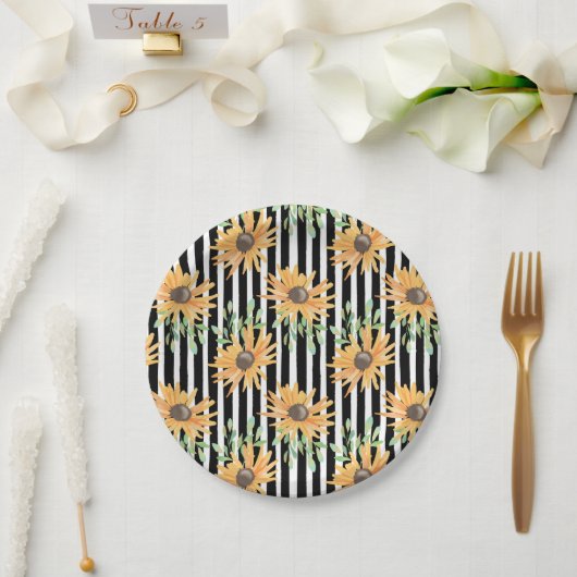 Blume Frische Pasta machen Pappteller (Hochzeit)