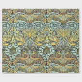 BLUME, FRISCHE UND DRACHEN GESCHENKPAPIER (Flach)