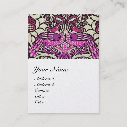 BLUME, FRISCHE UND DRACHENPFLANZEN VISITENKARTE (Vorderseite)