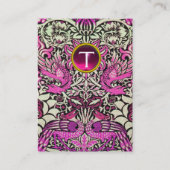 BLUME, FRISCHE UND DRACHENPFLANZEN VISITENKARTE (Rückseite)