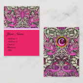 BLUME, FRISCHE UND DRACHENPFLANZEN VISITENKARTE (Vorne/Hinten)