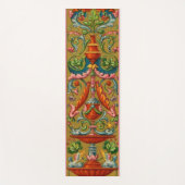 Blume-Fronds aus dem 16. Jahrhundert Yogamatte (Vorderseite)