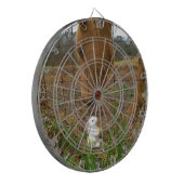 Blume Frühjahr Dartscheibe (Vorderseite Links)