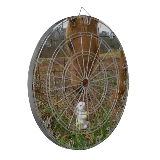 Blume Frühjahr Dartscheibe (Vorderseite Links)