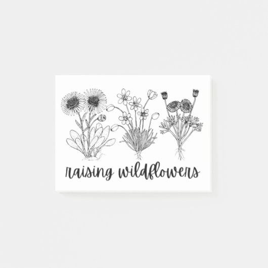 Blume/Frühjahr/Frühjahr Post-it Klebezettel (Vorderseite)