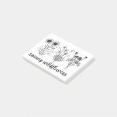 Blume/Frühjahr/Frühjahr Post-it Klebezettel (angewinkelt)