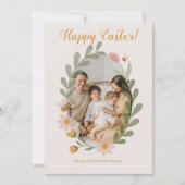 Blume Frühjahr Ostern Feiertagskarte (Vorderseite)