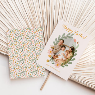 Blume Frühjahr Ostern Feiertagskarte