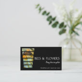 Blume Frühjahrsfotografie Visitenkarte (Stehend Vorderseite)