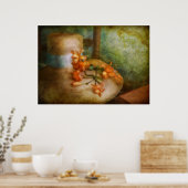 Blume - Frühjahrsmode Poster (Küche)