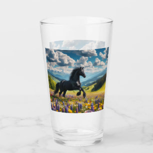 Blume/Frühjahrspferd/Hengst Glas